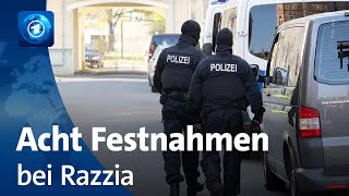 Razzia gegen mutmaßliche Rechtsterroristen [upl. by Aihcrop39]