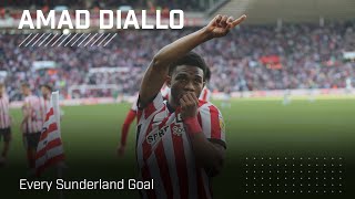 Amad Diallo  Every Sunderland Goal [upl. by Naloc]