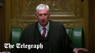 Gaza debate Lindsay Hoyle apologises after undermining Commons on vote [upl. by Swope]