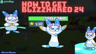 HOW TO GET BLIZZHARED STEPS TO GET WINTERFEST 24 PET Prodigy math game  1DoctorGenius [upl. by Ocsirf760]