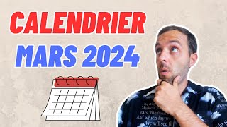 Le Calendrier des Impôts de Mars 2024 [upl. by Ylil135]