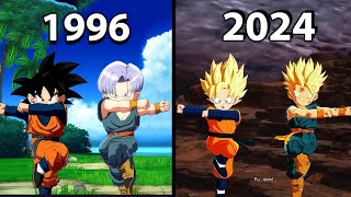 Evolution Of Gotenks Fusion Dance 19962024 [upl. by Inasah269]