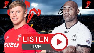 Wales vs Fiji 2021 Live Rugby Commentary [upl. by Donielle]