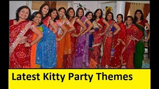 Kitty party Themes Ideas Best Themes for Kitty Ladies Kitty Party theme Game for Kitty party [upl. by Neisa468]