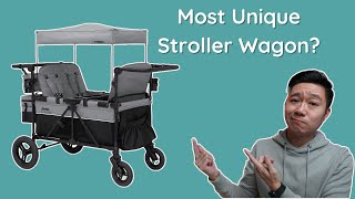 Jeep Wrangler Deluxe 4Seater Stroller Wagon MustSee Review [upl. by Otrebireh828]