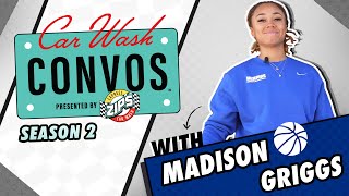 Car Wash Convos™ Season 2 Episode 14 Madison Griggs  Guard Memphis Tigers Womens Basketball [upl. by Haerdna]