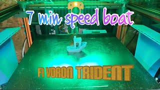 F1 Voron Trident Speed Benchy round 2 [upl. by Elma]