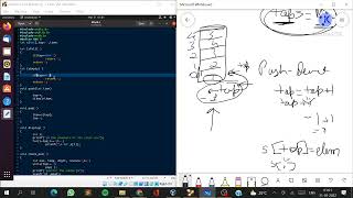 VTU  DATA STRUCTURES LABORATORY PROGRAM 3 STACK OPERATIONS engineering lab [upl. by Chesney]