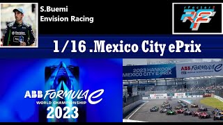 1Mexico ePrix 2023  Race  onboard [upl. by Jeremie]