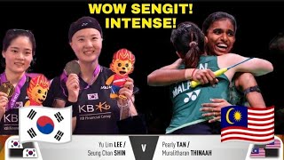 SENGIT Pearly TanThinaah Muralitharan vs Yu Lim LeeSeung Chan Shin  Sejarah Pertemuan [upl. by Eiser]