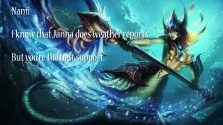 AoD  Nami League of Legends Parody of Chloe by Emblem3 [upl. by Mutz]