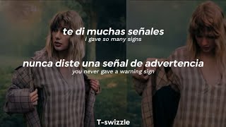 taylor swift  exile ft Bon Iver español  lyrics [upl. by Rech]