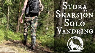 Solo Vandring Runt Stora Skarsjön [upl. by Xanthus]