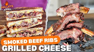 Smoked Beef Back Rib Grilled Cheese [upl. by Tiossem]