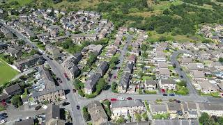 Town End Golcar 360 Drone 11 Aug 24 [upl. by Hgielek]