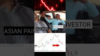 Investor Reaction After Asian paints Result 🤣🤣🤣 asianpaints trading fyp explorepage ytshorts [upl. by Zachary]