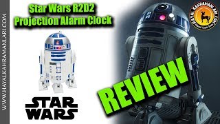 Star Wars R2D2 Projection Alarm Clock  Review [upl. by Alihs]