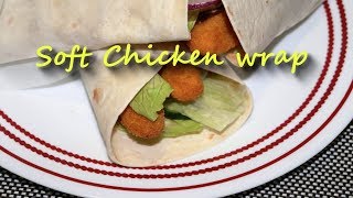 Easy chicken wrap with ready made ingredients [upl. by Eile]