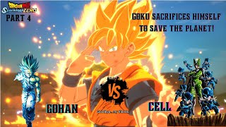 GOHAN DEFEATS CELL GOKUS SACRIFICE GOKU DIES DRAGON BALL SPARKLING ZERO [upl. by Afihtan]