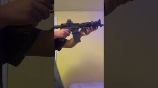 3d Printed Angled Foregrip on My Airsoft Gun airsoft airsoftrifle airsoftloadout 3dprinting [upl. by Adnovaj]