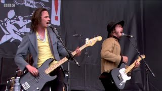 Palma Violets  Glastonbury 2015 [upl. by Ardnuahsal]