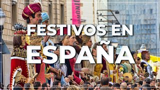 ➤ festivos en España 🇪🇸 055 [upl. by Bronder]