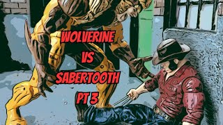 Marvel Legends 50th Anniversary Wolverine VS Sabertooth Stop Motion Battle Pt3 [upl. by Winna]