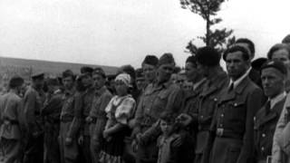 Commemorative Event Lidice Czechoslovakia 20th June 1945 BRITISH MOVIETONE [upl. by Coriss]