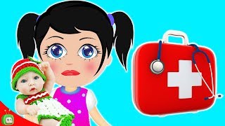 Miss Polly Had Dolly Nursery Rhymes Kids Songs  3D Animation English Baby Rhymes TukTuk The Train [upl. by Arreyt]