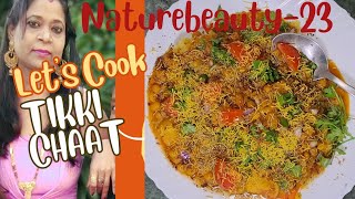 How to Cook Tikki Chaat at home quickly videos tikkichaat recipes recipe cooking fastfood [upl. by Edwin]