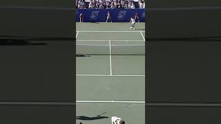 Sampras Vs Agassi ❤️❤️❤️ tennis atp rivals goat shorts [upl. by Mindi518]