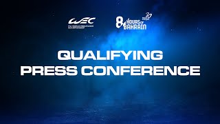 LIVE Qualifying Press Conference I 2023 8 Hours of Bahrain I FIA WEC [upl. by Kier52]