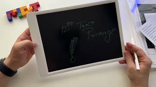 Xiaomi Mi LCD Writing Tablet 135quot  unboxing  review [upl. by Robert]