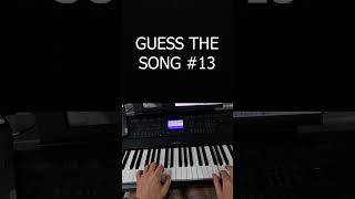 GUESS THE SONG 13 piano pianotutorial pianocover pianomusic pianolessons guessthesong [upl. by Barnes]