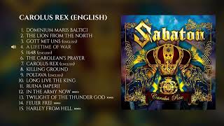 SABATON  Carolus Rex  English Full Album [upl. by Januarius486]