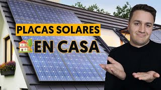 🏠 INSTALAR PLACAS SOLARES en CASA con BATERÍAS  Todo lo que Debes Saber en 2024 con SLENERGY [upl. by Ellis]