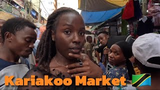 Market Vlog Trying Street Food In Tanzanian Largest Market [upl. by Fabian]