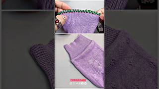 The sleeves of the sweater are too long Cut them off like this Part 49 [upl. by Kapor]