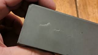 Llyn Idwal Sharpening Stone Hone Oilstone From Wales UK Fine Final Finishing Stone [upl. by Kifar]