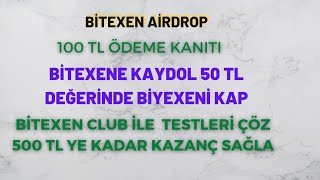 BİTEXEN l BİTEXEN CLUB UYGULAMASI İLE 100 TL VE ÜZERİNDE KAZAN [upl. by Nesnaj]