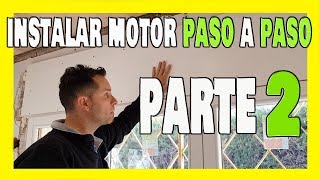 👍 Tutorial montaje MOTOR de PERSIANAS ✔ con todo detalle desde 0 💡 PARTE 2 [upl. by Otilopih]