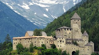 Italy Taufers castle Rotbach Alpen Palace Италия Южный Тироль Доломитовые Альпы [upl. by Zawde394]