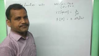 Fourier transform  unit step function  signals and systems [upl. by Poole218]