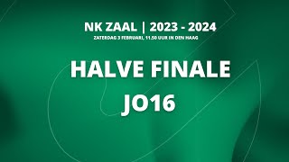 NK ZAAL 🏑  Halve Finale JO16  KleinZwitserland – Pinoké [upl. by Anirtik170]