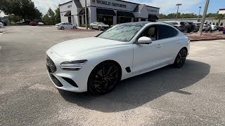 USED 2023 GENESIS G70 33T SPORT PRESTIGE at World Imports USA  Beach Blvd USED 14201 [upl. by Kcirdorb893]