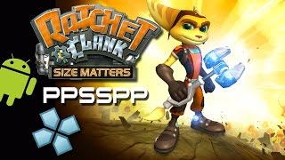 Ratchet amp Clank Size Matters  PSP on Android PPSSPP 096 Emulator [upl. by Pratt]