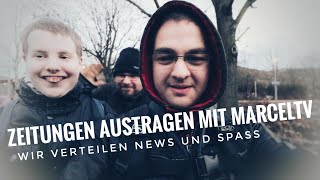 Zeitungen austragen mit MarcelTV  Wir bringen News und Spaß 😂😉 [upl. by Greenstein]