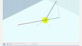 Ex Vector Projection in Three Dimensions [upl. by Renita550]