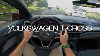 POV Drive  Volkswagen TCross Highline 14 250TSI 2024 4K [upl. by Edmead]