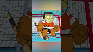 Le Joueur De Hockey Idéal 🏒💪 simpsons dessinanimé lessimpson [upl. by Anaderol]